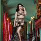 Dita Von Teese Julie's Roses Sheer Balconette Bra-4