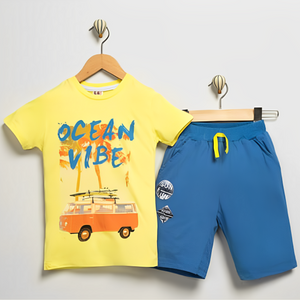 Ocean Vibe Casual Short Set - Farnelli