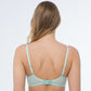 Samanta Juno Mint Sheer Mesh Embroidered Underwire Bra