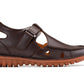 CALTO - K0752 - 2.8 Inches Taller (Coffee Brown) - Lightweight Casual Fisherman Sandal