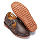 CALTO - K0752 - 2.8 Inches Taller (Coffee Brown) - Lightweight Casual Fisherman Sandal