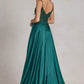 Nox Anabel K1121 Floor Length A-line Formal Gown with Pockets