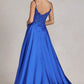 Nox Anabel K1121 Floor Length A-line Formal Gown with Pockets