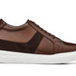 CALTO - K1532 - 3 Inches Taller (Coffee Brown) - Lightweight Leather Sneakers