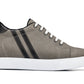 CALTO - K1550 - 2.8 Inches Taller (Nubuck Grey) - Lace Up Casual Sneakers