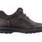 CALTO - K3045 - 2.8 Inches Taller (Dark Brown) - Lace Up Casual Walker - Lightweight