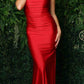 Nox Anabel K488 Long Strappy Back Fitted Dress