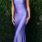Nox Anabel K488 Long Strappy Back Fitted Dress