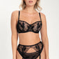 Samanta Kendall Sheer Balconette Bra-3