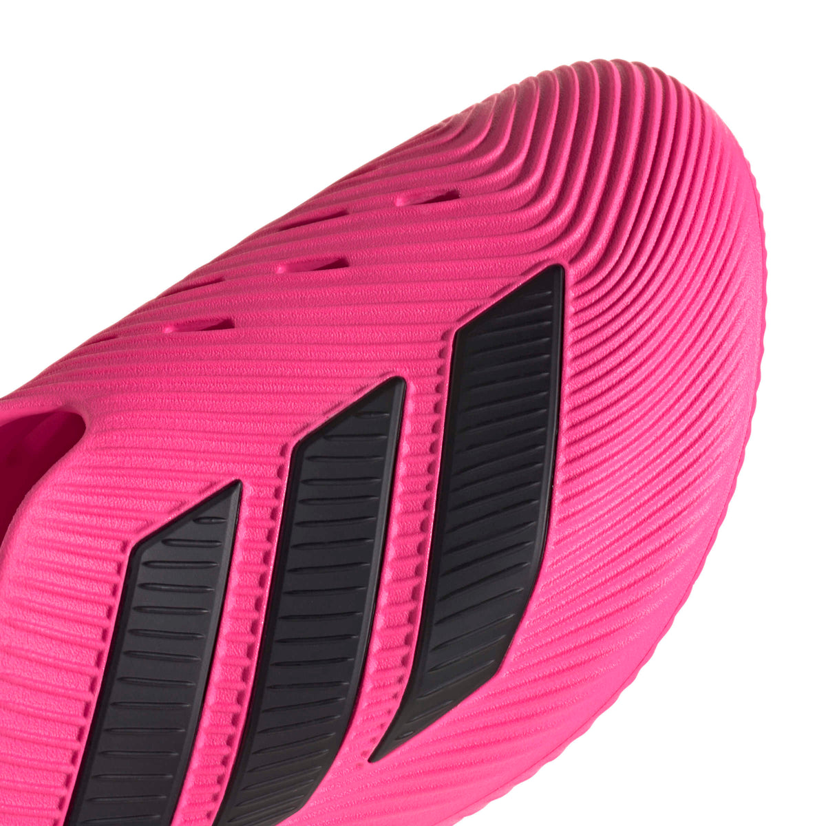 Adidas men's Purechill pink footwear with detailed view showing white sole and stylish design, perfect for casual wear.