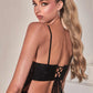 Cinderella Divine KV1063 Rhinestone Embellished Stretch Satin Gown