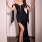 Ladivine KV1120 Dress Off The Shoulder Stretch Spandex Fitted Dress