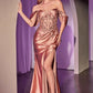 Ladivine KV1121 Dress Off the Shoulder Sweetheart Fitted Prom Gown