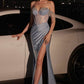 Ladivine KV1123 Dress Off The Shoulder Fitted Fringe Gown