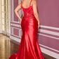 Ladivine KV1132C Strapless Fitted Sweetheart Neckline Plus Size Evening Gown