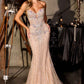 Ladivine KV1139 Strapless Sweetheart Beaded Bodice Mermaid Gown