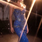 Ladivine KV1139 Strapless Sweetheart Beaded Bodice Mermaid Gown