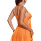 Lace Inset Jagged Hem Babydoll