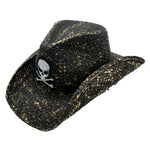 Peter Grimm Keith straw cowboy hat by HatCountry, featuring a classic woven design and curved brim