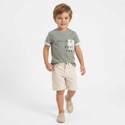 Trendy Tyler Boys Shorts Set-0
