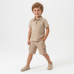 Easy Eddie Polo & Shorts Set-0