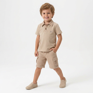 Easy Eddie Polo & Shorts Set-0