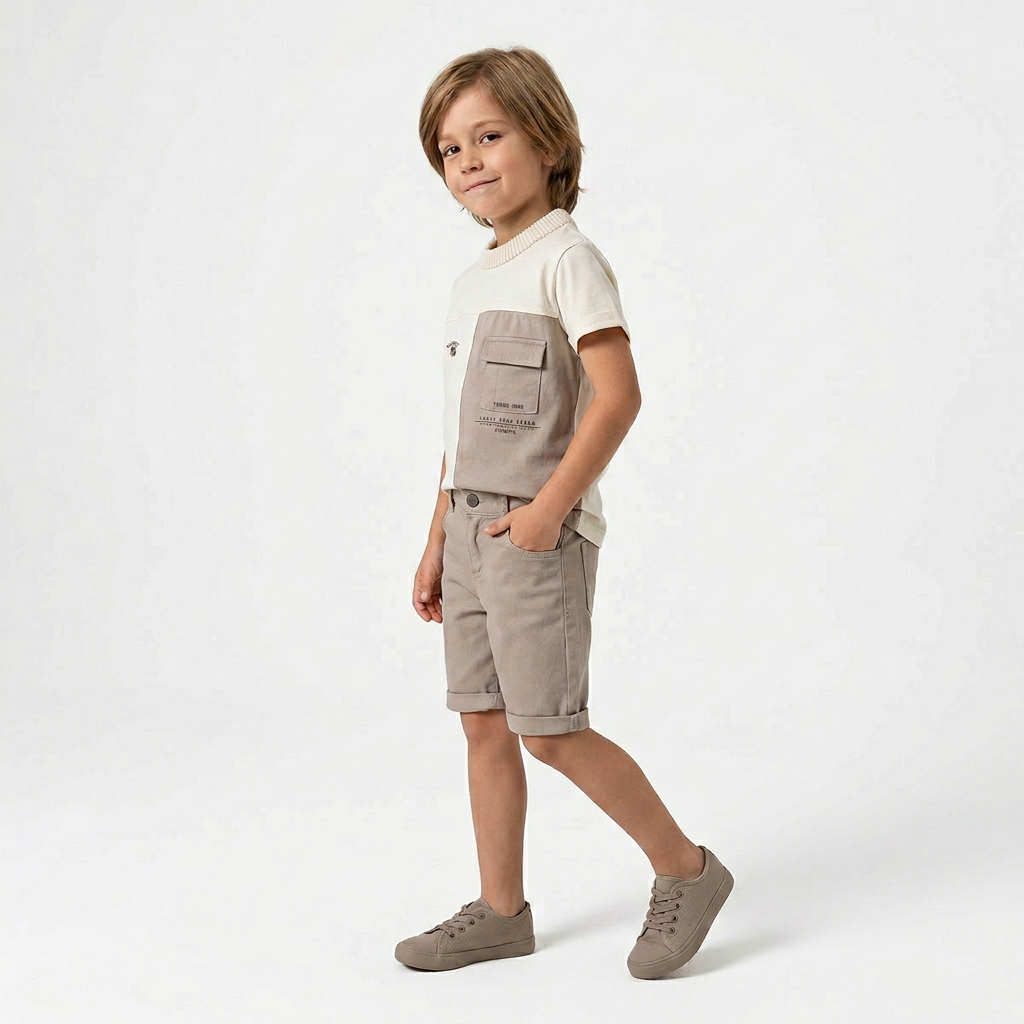 Active Andy Boys Shorts Set-0