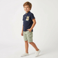 Casual Caleb Polo & Shorts Set-0