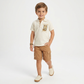 Casual Caleb Polo & Shorts Set-1