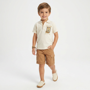 Casual Caleb Polo & Shorts Set-1