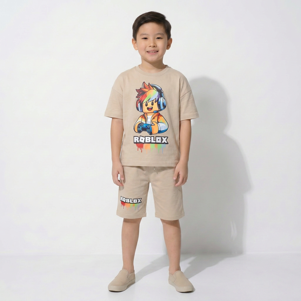 Level Up Boys Short Set-4