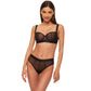 Sheer Mesh Balconette Bra Kinga Mist-2