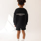 Kingdom Club Black Kids Crewneck