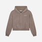 Kingdom Club Brown Full-Zip Hoodie