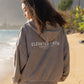 Kingdom Club Brown Full-Zip Hoodie
