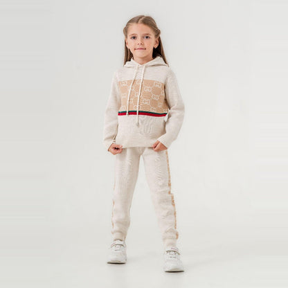Girls Knit Set-0