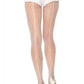 Back Seam Fishnet Pantyhose