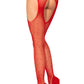 Rhinestone Suspender Pantyhose
