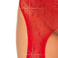 Rhinestone Suspender Pantyhose