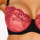 Sexy Sheer Lace Demi Cup Bra Paripari La Furia-2