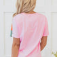 Sylvie Seamed Crewneck Top. - Farnelli