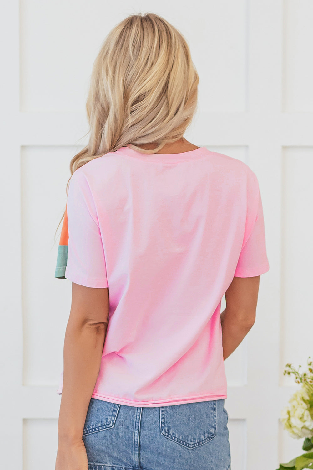 Sylvie Seamed Crewneck Top - Farnelli