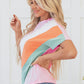 Sylvie Seamed Crewneck Top. - Farnelli