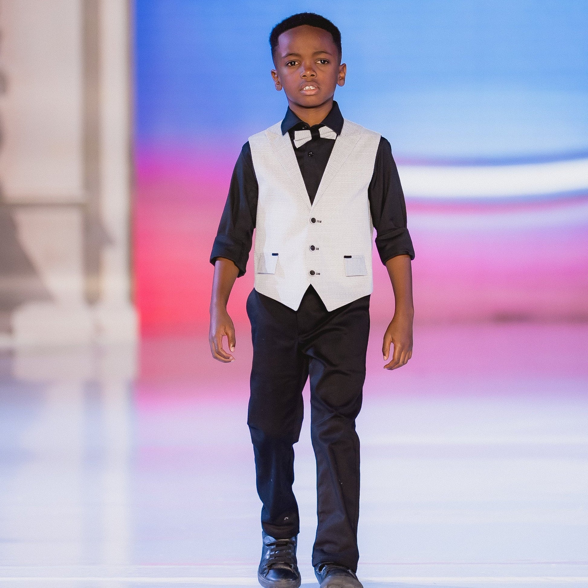 Midnight Miles Formal Vest Set-2