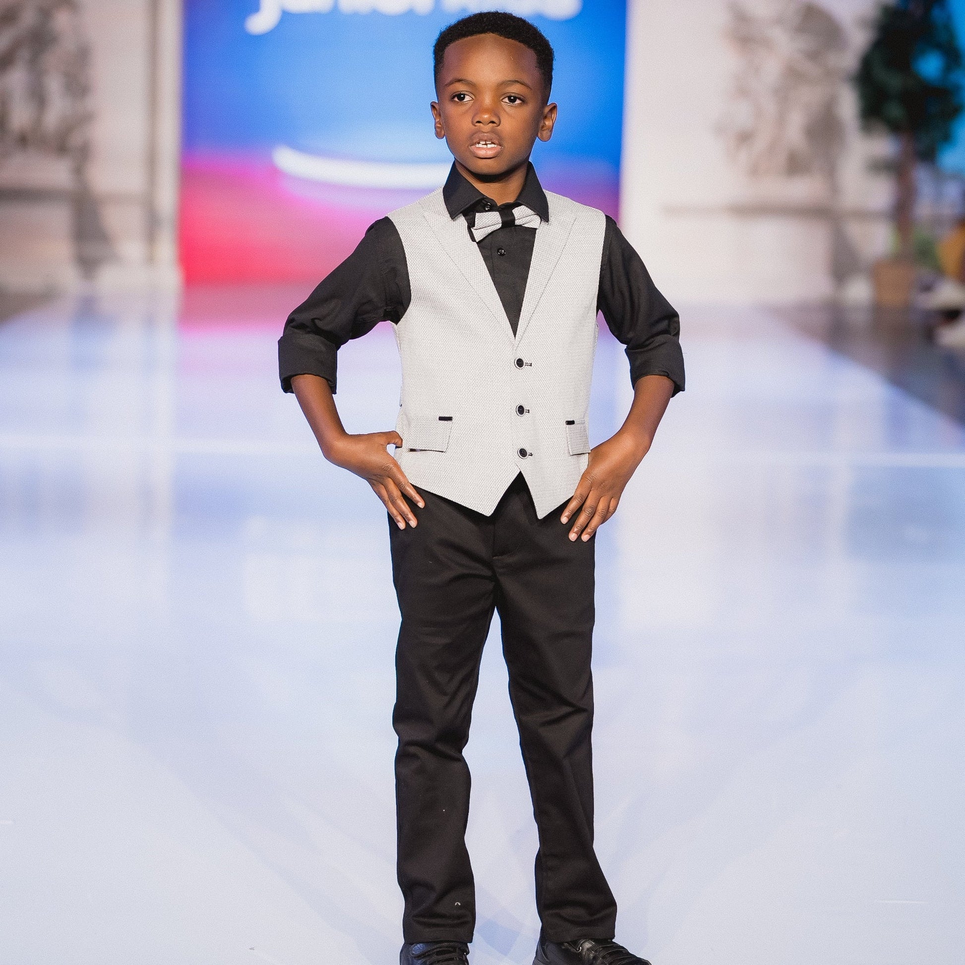 Midnight Miles Formal Vest Set-3