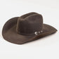 HatCountry Larry Mahan's Pinnacle 20X fur felt cowboy hat in brown, three-quarter view