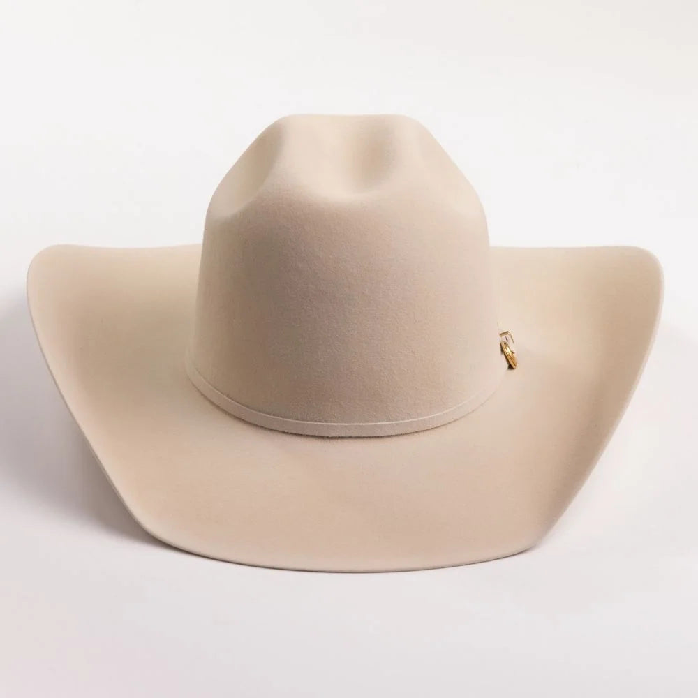 Larry Mahan's Cody 10X fur felt cowboy hat in belly, by HatCountry