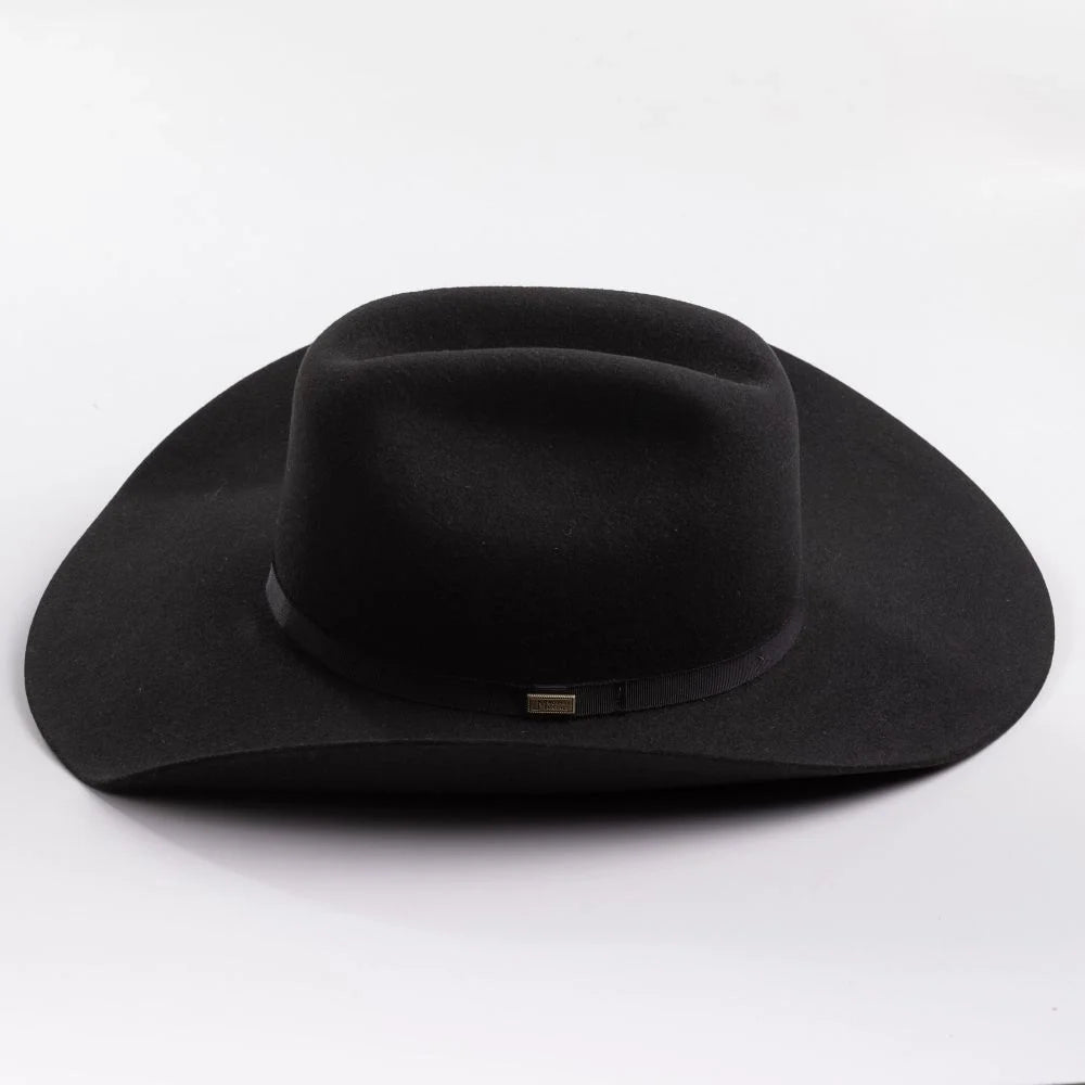 Larry Mahan's Jackson 5X fur felt cowboy hat in black by HatCountry