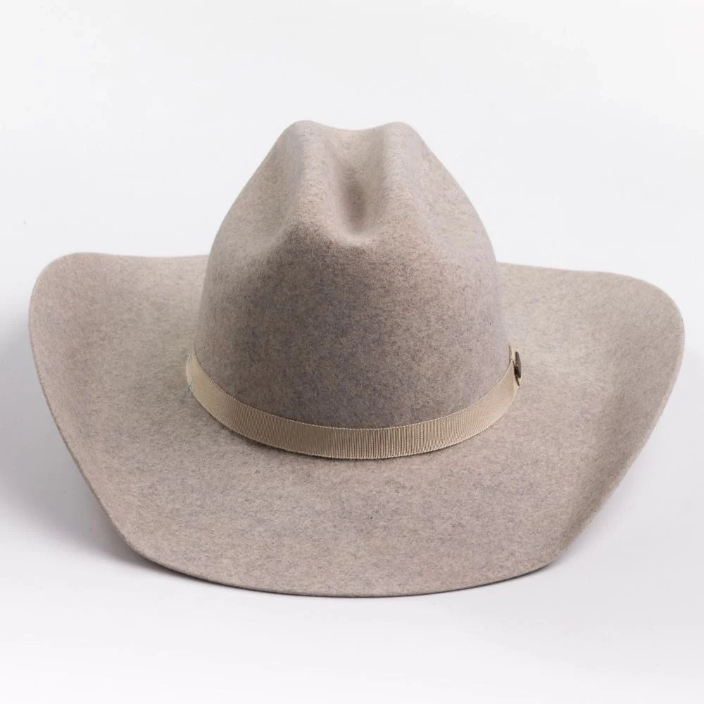 Larry Mahan's Jackson 5X fur felt cowboy hat in natural color by HatCountry