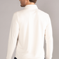 Long Sleeve Button Down Polo Solid // Ivory